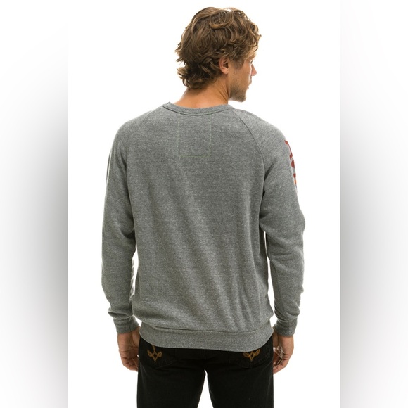 AVIATOR NATION SWEATSHIRT - HEATHER GREY - Picture 5 of 10